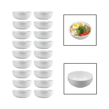 Imagem de Kit 18 Tigelas Bowl 700Ml Melamina Cumbuca Caldo Sopa Salada