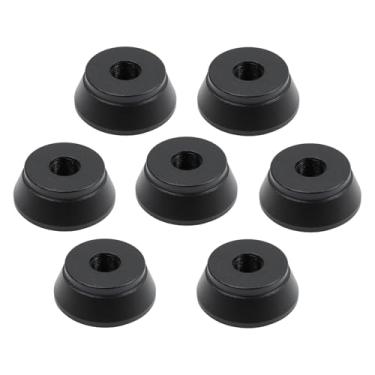 Imagem de Savagrow 7 peças nebulizador preto expositor de metal suporte de mesa com rosca de 6 mm para tanque de carrinhos de vidro de 510 fios