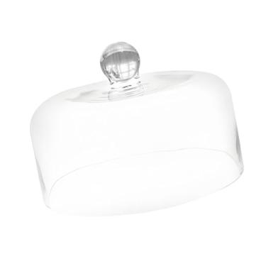 Imagem de MotiveTech Tampa Transparente para Bolo, Cúpula para Bolo, Tampa Redonda Transparente para Exibição de Massas, Suporte para Bolo de Casamento, Feriado E Aniversá, S