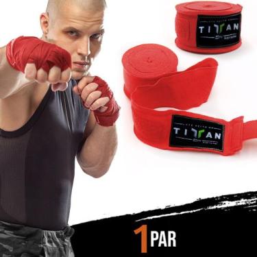 Imagem de 2 Bandagem Elástica Protetora Artes Marciais Luta Esporte Protetor Mão