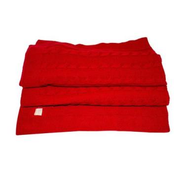Imagem de Manta Infantil Trançada - Kowak, Vermelho