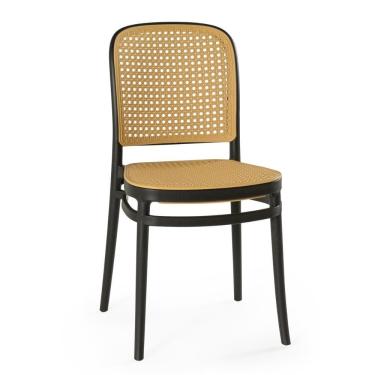 Imagem de Cadeira De Jantar Roma Para Sala E Cozinha - Preto