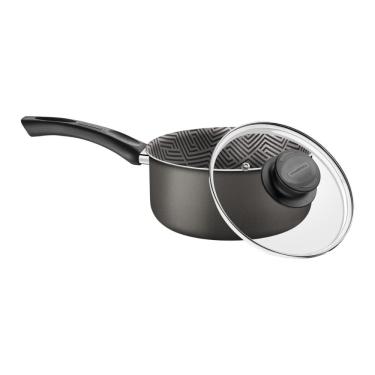 Imagem de Panela Tramontina Paris Antiaderente Chumbo com Tampa Vidro