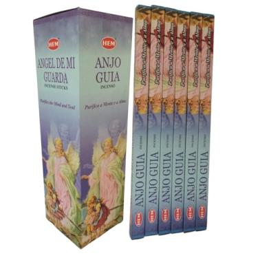 Imagem de Incenso Indiano Hem Anjo Guia - Alinhamento Espiritual 6 Caixas