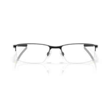 Imagem de Óculos de Grau Okley Retangular Preto 0OX3218 32181654-Masculino