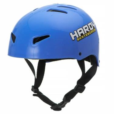 Imagem de Capacete para Skate Bike Patins - Hardy, Azul, M
