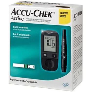 Imagem de Medidor de Glicose Accu-Chek Active Completo