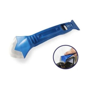 Imagem de Ferramenta 3 em 1 aplicação de silicone e rejunte espátula - Flux Smar