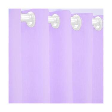 Imagem de Cortina Blackout PVC(Plástico) 1,40x1,80 Admirare 1 Folha, Lilás