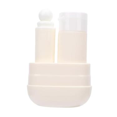 Imagem de ZJchao Kit de Estojo de Viagem para Escova de Dentes, 3 Unidades, Conjunto de Produtos de Higiene Pessoal Portátil Com Copo para Enxaguatório Bucal, Escova de Dentes Dobrável,