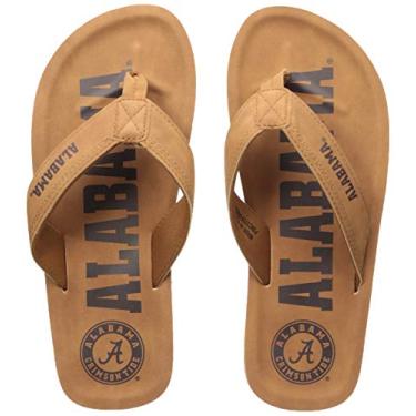 Imagem de FOCO FFMNNCCNWMBRN NCAA Alabama Crimson Tide contorno masculino WORDMARKALABAMA marca de palavras - masculino - marrom - médio, M, cor do time