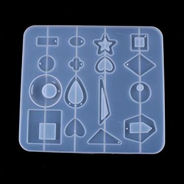 Imagem de Brincos eletrônicos de silicone com cola de cristal, joias pingentes artesanais, faça você mesmo, ferramenta para festa, baile de máscaras, maquiagem diária