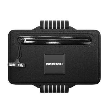 Imagem de DRENCH Carteira masculina IPX8 100% à prova d'água – bolsa flutuante com zíper de traje de mergulho, alça removível e clipe mosquetão – carteira de viagem leve para natação, mergulho e aventuras ao ar