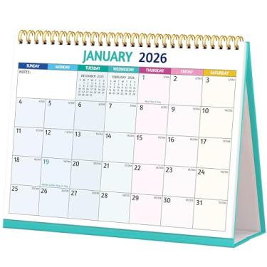 Imagem de Calendário de mesa 2026 em pé, multi