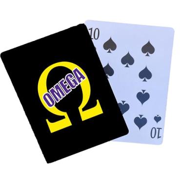 Imagem de Fraternity Gift – Playing Cards for New Members, Crossing Gifts, Founders Day, Greek Life, Initiation, Graduation, Decorations (Omega-Brotherhood)