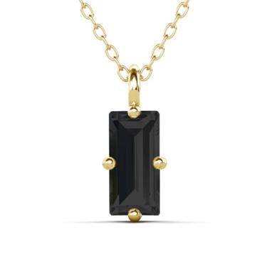 Imagem de Colar de cristal e zircônia banhado a ouro 18K para mulheres, corrente de cabo elegante, extensão de 39,9 cm + 5 cm, joia delicada para presente diário, Banhado a ouro, Sem Pedra Preciosa