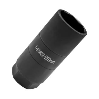 Imagem de UHANBUT Soquete para sensor de pressão de óleo, soquete de interruptor de pressão de óleo de 1 1/16, unidade de envio de óleos, ferramenta de remoção e instalação rápida para chave sextavada de 3 1