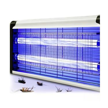 Imagem de Armadilha Elétrica Mata Mosquito 40W com Lâmpada UV 51cm – Mata Moscas e Pernilongos (220V)