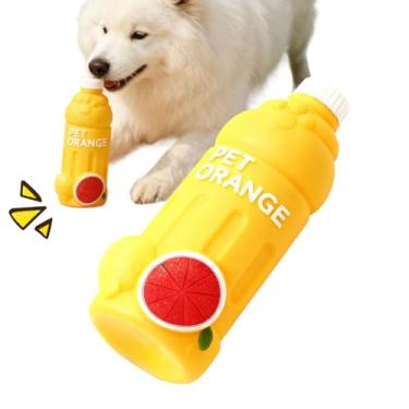 Imagem de Brinquedos agressivos para mastigar para cães – barulhentos, realistas, engraçados, interativos – garrafa de água para filhotes, brinquedos de mastigação e | para dentição pequena, média