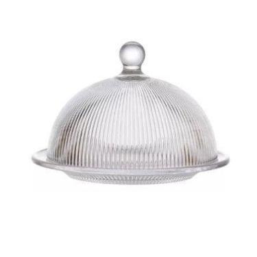 Imagem de Queijeira De Vidro Com Tampa 20cm - Hauskraft Premium - Uzy