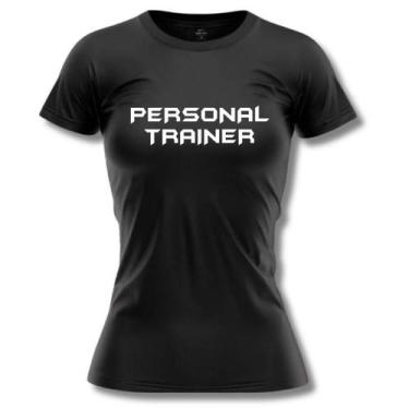 Imagem de Camiseta Feminina Personal Trainer Baby Look Uniforme Dryfit - CRIEL, 