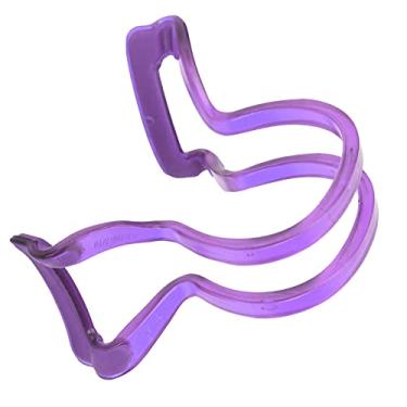 Imagem de WALFRONT Colimador de de Violino, Corretor de Retidão Com Pés de Silicone Importados para Violinos 1/4 1/8 1/10, Acessório de Treinamento de Ferramenta de Ensino (Roxo)