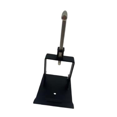 Imagem de MERIGLARE Suporte de montagem para pedal de cowbell, suporte para pedal de cowbell, para pedais de bumbo, percussão profissional robusta para bateria.