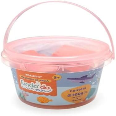 Imagem de Areia divertida para modelar, brinquedo criativo infantil, moldes e cores, macio. 300g, incrivel