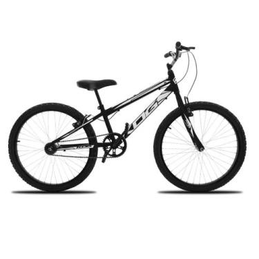 Imagem de Bicicleta Infantil Aro 24 KOG Masculina Com Freio V-Brake, Preto, Bran