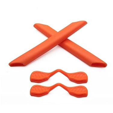 Imagem de Eye Opening Stuff Kits de borracha de substituição laranja para óculos de sol Oakley RadarLock Path