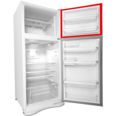 Imagem de Borracha Gaxeta Geladeira Freezer Para Electrolux Modelo DC440 (Cinza, 43x62)