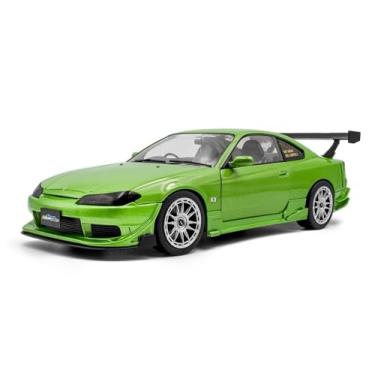 Imagem de OPO 10 - Miniature Car Compatible with Nissan Silvia S15 SPEC-R AERO SOLIDO Works 1999-1:18 Solido - 1812203