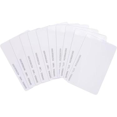 Imagem de Gialer Cartões de proximidade RFID sem contato de 125 kHz cartão de identificação inteligente 0,8 mm de espessura para sistema de controle de acesso, presença de tempo e acesso à entrada de porta