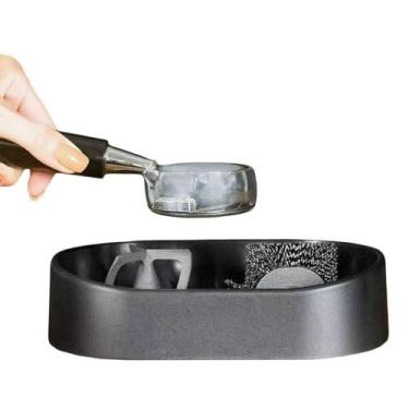 Imagem de Kit de limpeza de filtro de café, porta-filtro de café expresso Knock Box Killer, Bancada de trabalho para máquina de chá, disco de lavagem de filtro portátil para 51/53/58 mm