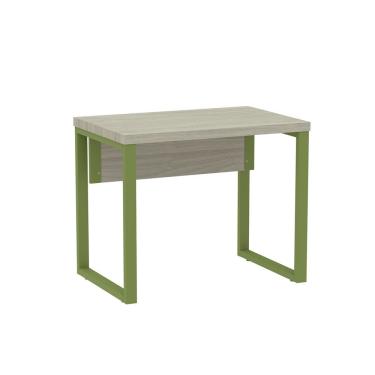 Imagem de Mesa Escritório 900x600x750mm M900pe40tub Castanheira Natural-verde Miró