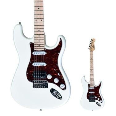 Imagem de Guitarra Strato HSS Basswood Shelter SSW Alpine White