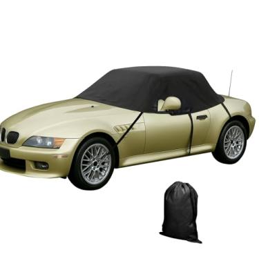 Imagem de Half Car Covers 420D Oxford Top Protetor de Teto Compatível com BMW Z3 1995-2001 Capô Meia Capa para Proteção em Todos os Climas