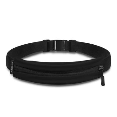 Imagem de Fitgriff Cinto de corrida V2 para homens e mulheres - Bolsa de corrida segura para telefone, chaves e itens essenciais - para todos os telefones celulares (preto)