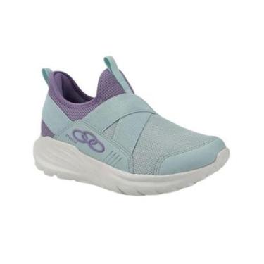 Imagem de Tênis Olympikus Stream Infantil - Azul e Roxo 36-Masculino