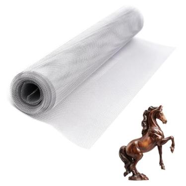 Imagem de Tela de Arame de Alumínio para Escultura, Rolo Tela Moldável 5mx33cm Artesanato Ideal para Esculturas DIY Decoração Casa e Arte Jardim