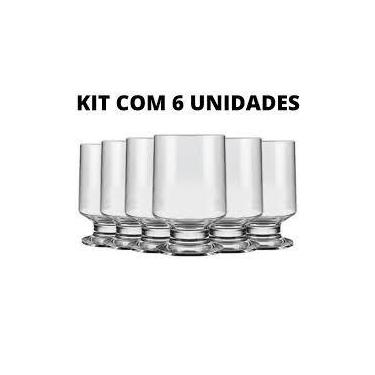 Imagem de Taça Casual Nadir Figueiredo Vidro 260ml Com 6 Unidades Cor Transparen