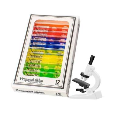 Imagem de Microscópio De Bolso LED Para Crianças Com Ampliação De 60-120x, Brinq