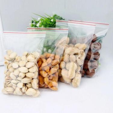 Imagem de 30 Saco Hermético Fecha Fácil Ziplock Freezer Multiuso N10 G - Idealiz