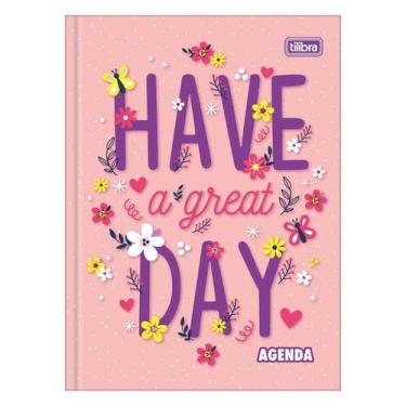 Imagem de Agenda Costurada Diária Pepper Permanente Feminina - Tilibra