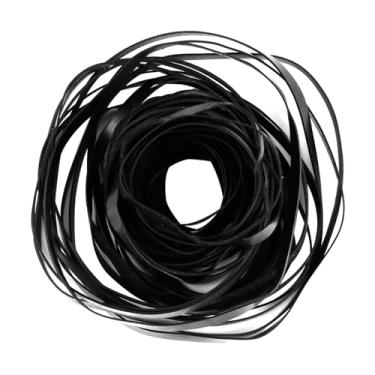 Imagem de TNJPSEK Kit de substituição de correias de fita cassete, correias de borracha planas mistas para reparo e manutenção de gravador, correias de transmissão de máquina de fita de áudio em vários tamanhos