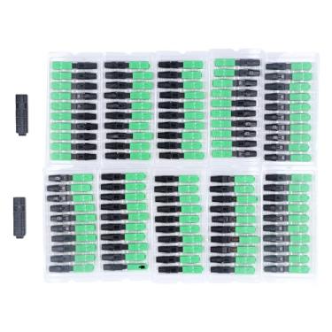 Imagem de FTVOGUE Conector de Fibra óptica, Adaptador Conversor de Fibra óptica ABS Pré-embutido de Cabeça Quadrada SC UPC para de Monitoramento de Segurança Rede de Banda Larga Doméstica de