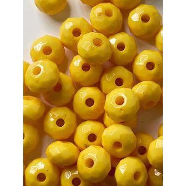 Imagem de Rondela Cristal Amarelo Escuro 6mm Aprox. 1770Un 100g - La Mode Arte e