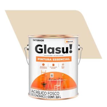 Imagem de Tinta acrílica pintura glasu! essencial 3,6l suvinil cor areia - glasu