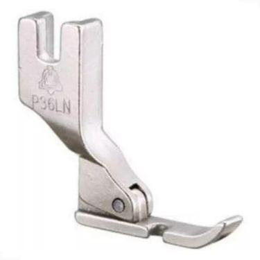 Imagem de Calcador Pezinho Pregar Zíper Reta Industrial P36ln Esquerdo