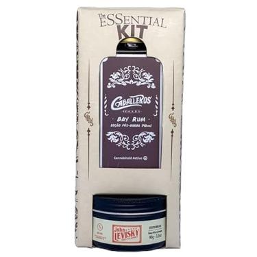 Imagem de Kit Essential Caballeros (Bay Rum 140ml + Shine Effect John Levisky 90g + Caixa Presente)